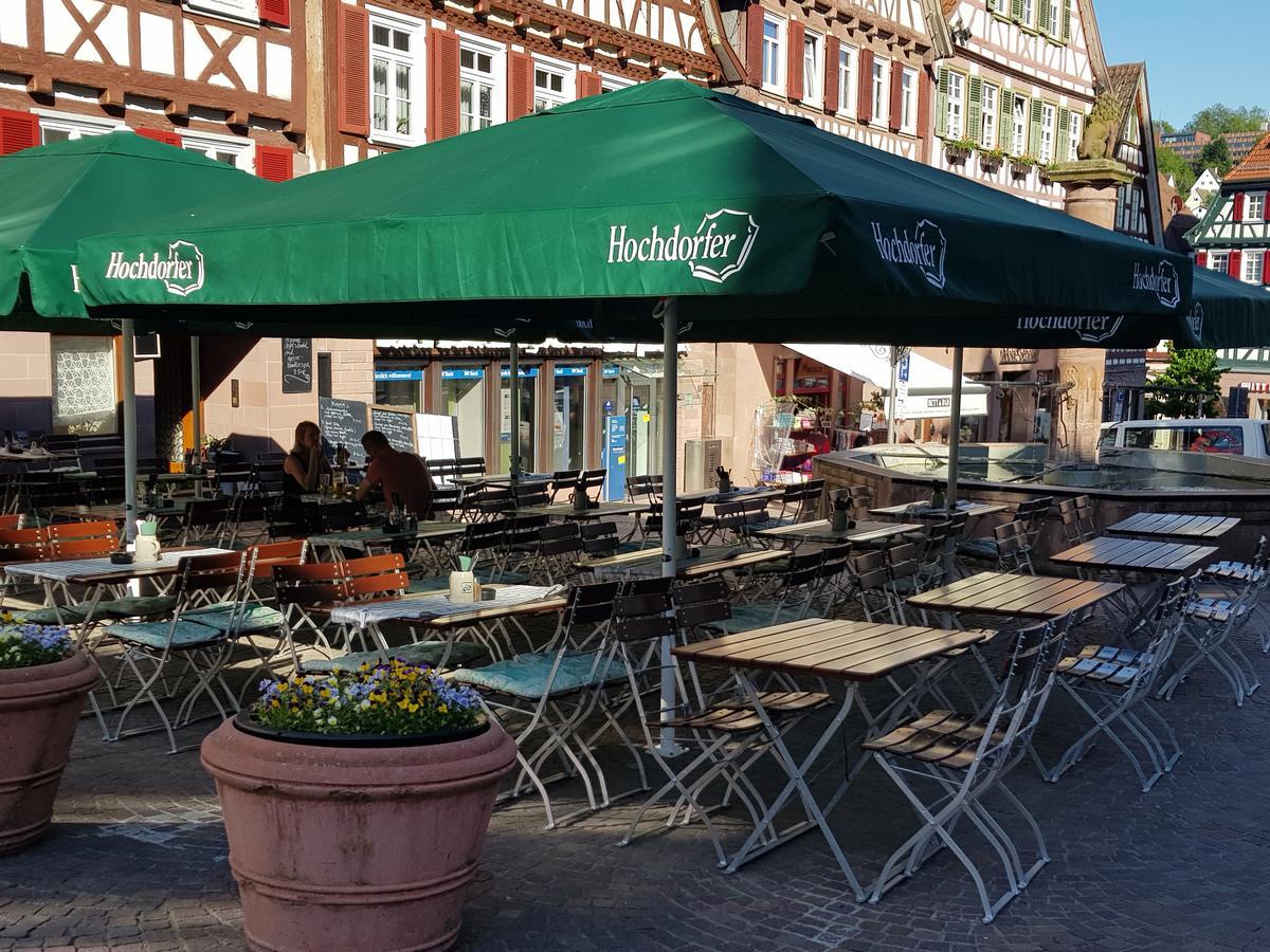 Hotel-Restaurant Ratsstube Calw Bagian luar foto