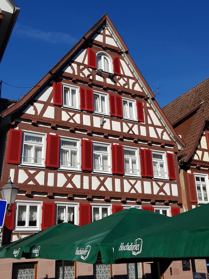 Hotel-Restaurant Ratsstube Calw Bagian luar foto