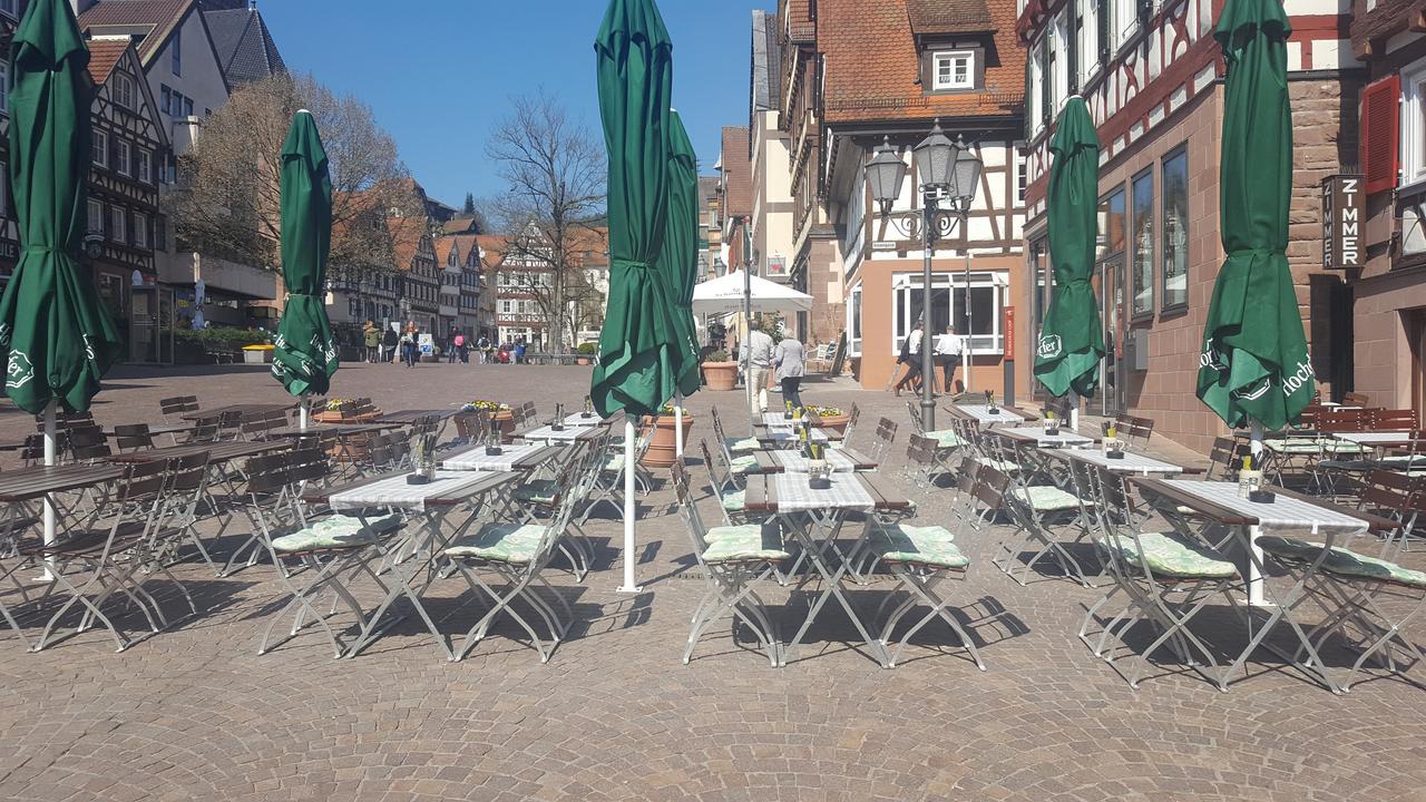 Hotel-Restaurant Ratsstube Calw Bagian luar foto