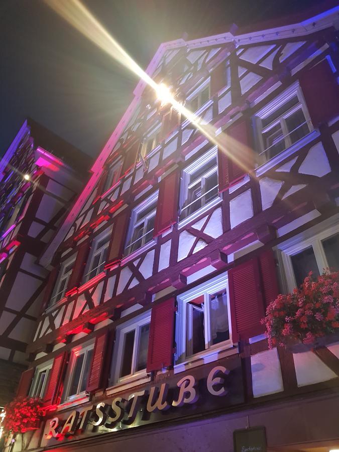 Hotel-Restaurant Ratsstube Calw Bagian luar foto